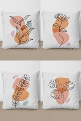 Flower 4'lü Yastıq Üzü921 - Markaev