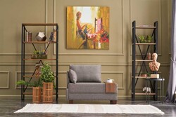 Fly Kreslo Kahve Sol - Evdebiz