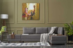 Fly Yataqlı Açılan Künc Divan Kahve Sağ - Evdebiz