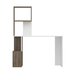 Frido Çalışma Masası - Ağ/Cəviz - 6