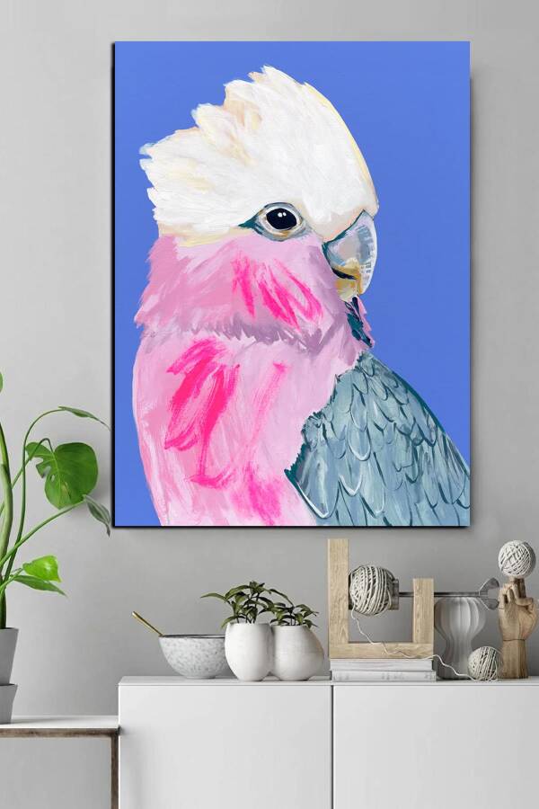 Galah Bird Kətan Tablo - 1