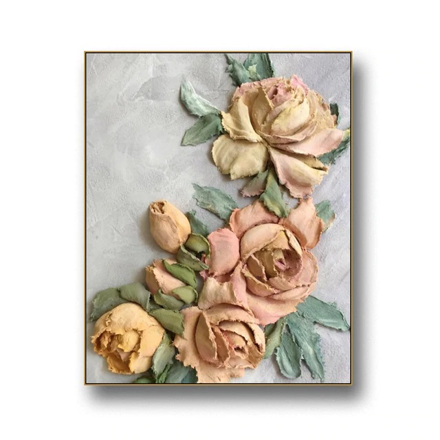 Garden Roses Oil Kətan Tablo TB1349 - 2