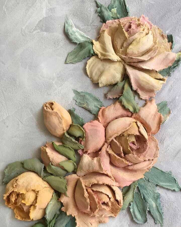 Garden Roses Oil Kətan Tablo TB1349 - 3