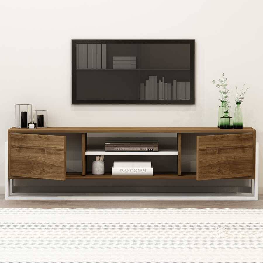 Anka Tv Stend - Cəviz/Ağ - 4