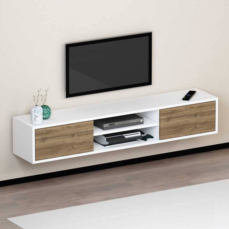April Tv Stend - Ağ/Cəviz - 2