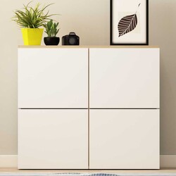 Arcus Çox Məqsədli Dolab - Ağ - Modev