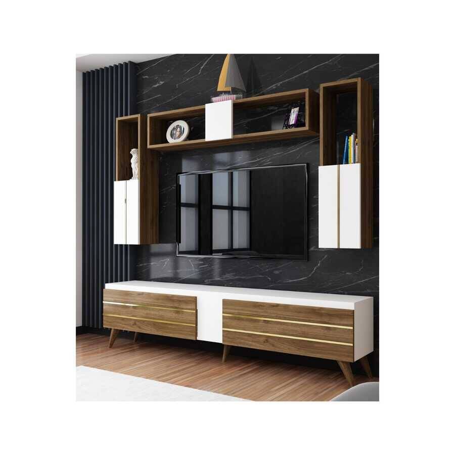 Assos Tv Stend - Cəviz/Ağ - 1