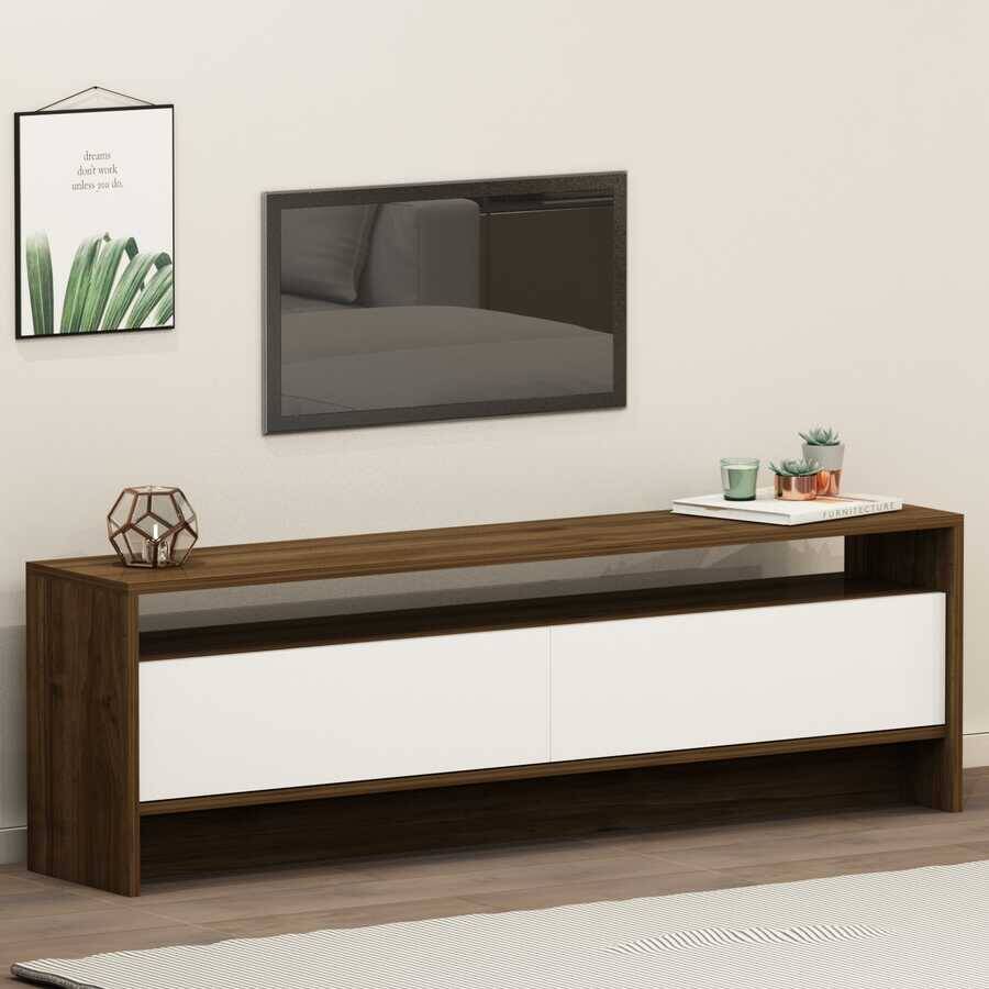 Aura Tv Stend - Cəviz/Ağ - 2