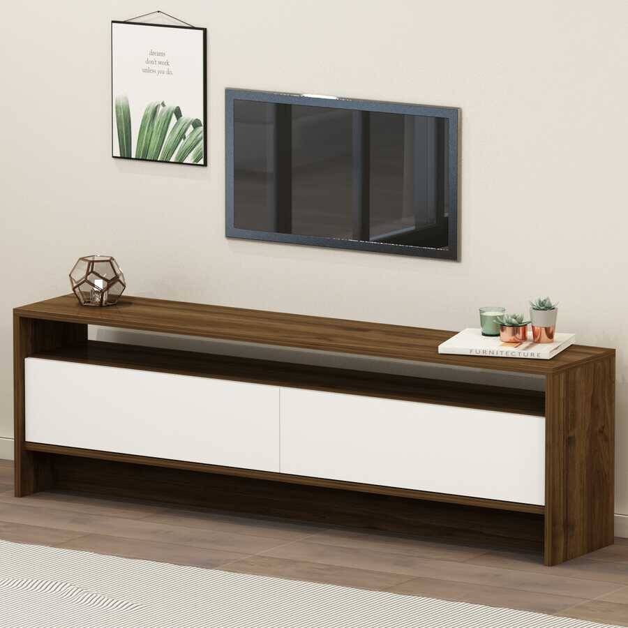 Aura Tv Stend - Cəviz/Ağ - 3