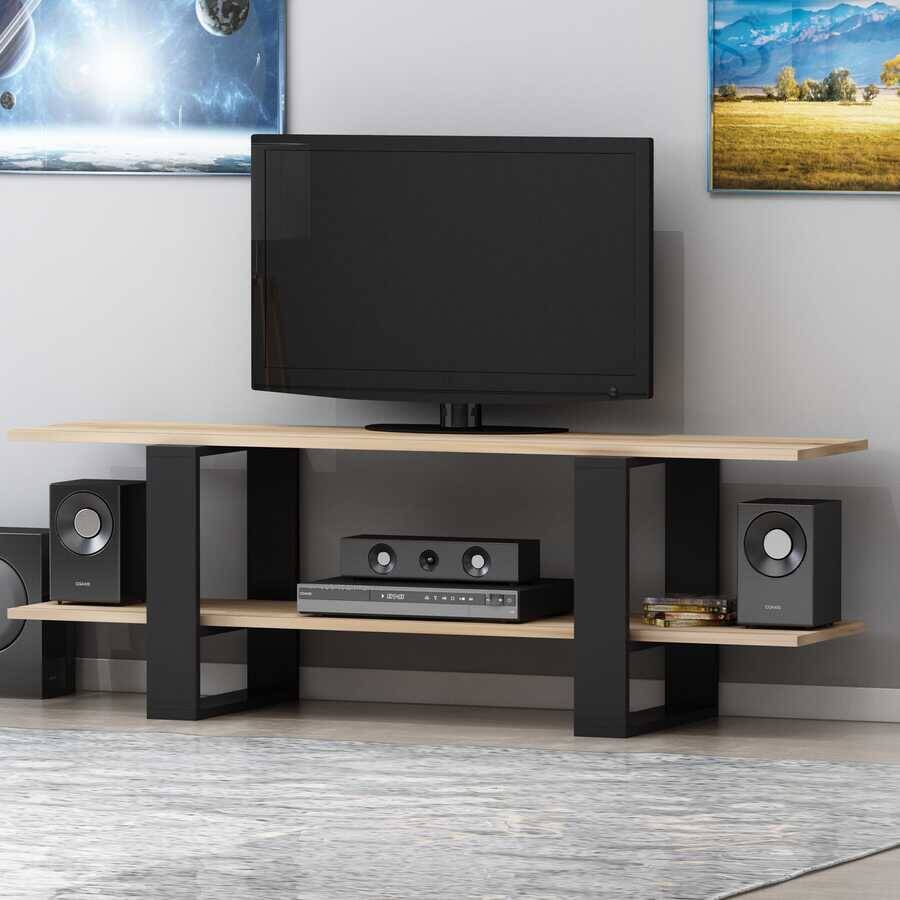 Ceres Tv Stend - Meşə/Antrasit - 3