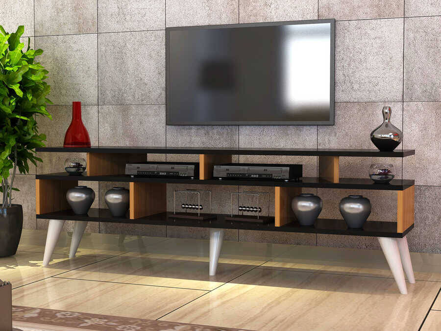 Ciray Tv Stend - Ağ Ayaq - 3