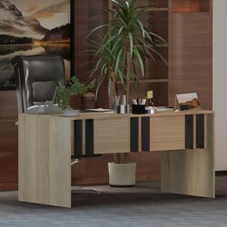 Hawk Çalışma Masası - Meşə/Antrasit - Modev (1)