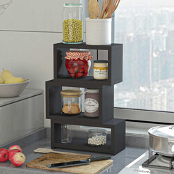 Hera Çox Məqsədli Rəf - Antrasit - Modev