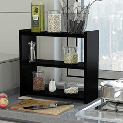 Lily Çox Məqsədli Rəf - Qara - Modev