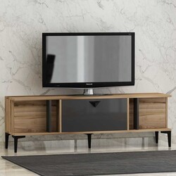 Lyanna Tv Stend - Cəviz/Antrasit - 2