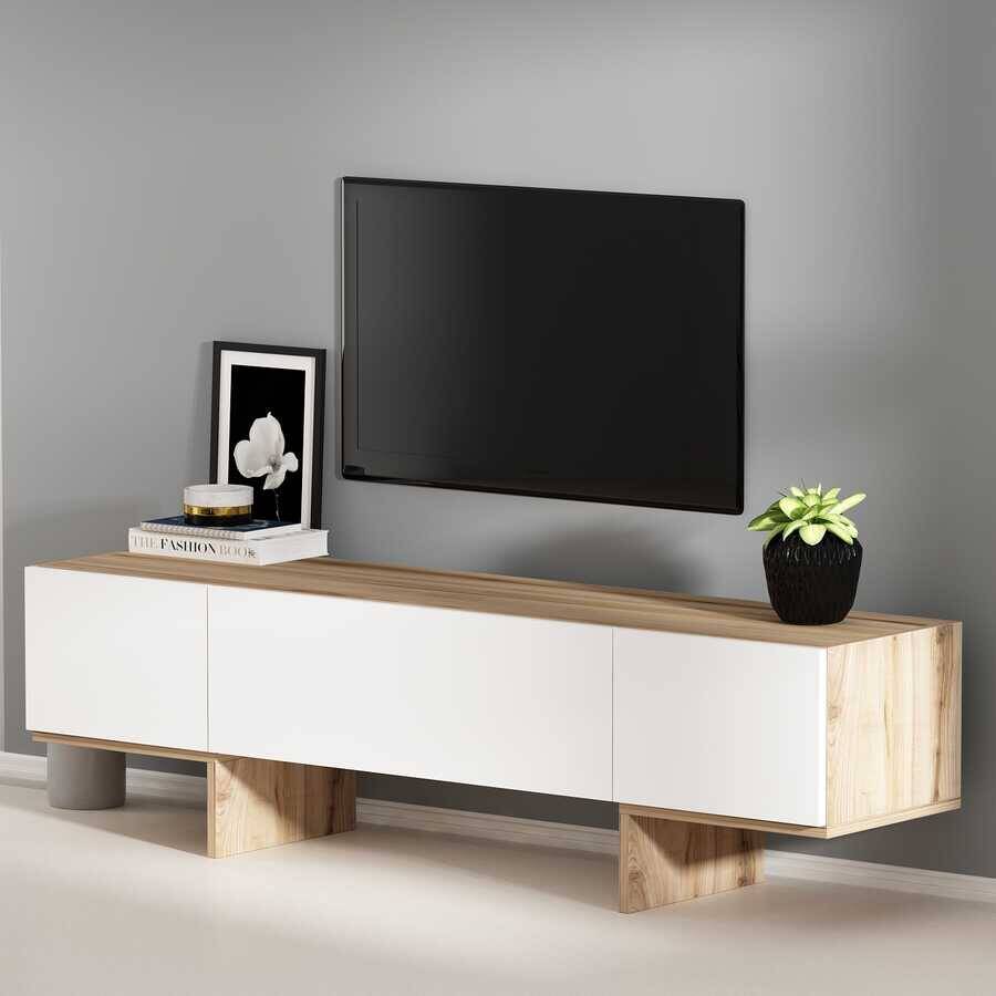 Mars Tv Stend - Meşə/Ağ - 3