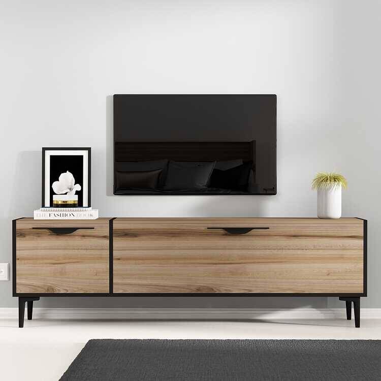 Mavlin Tv Stend - Meşə/Qara - 1