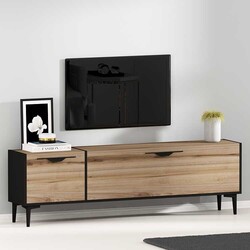 Mavlin Tv Stend - Meşə/Qara - 2