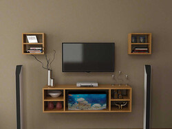 Miracle Tv Stend - Teak - 1