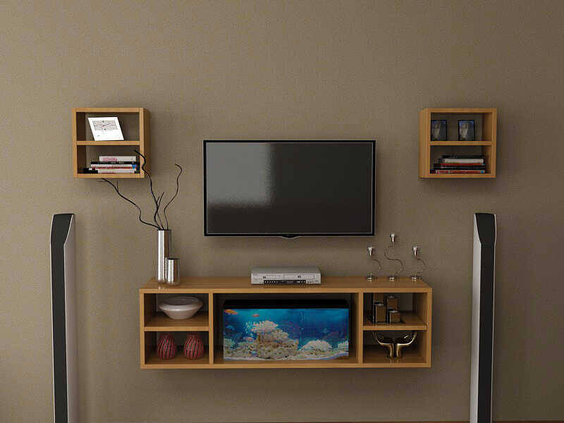 Miracle Tv Stend - Teak - 1