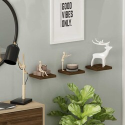 Moon Divar Rəfi - Cəviz - Modev