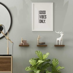 Moon Divar Rəfi - Cəviz - Modev (1)