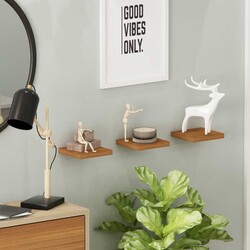 Moon Divar Rəfi - Cəviz - Modev