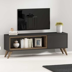 Moussa Tv Stend - Antrasit/Cəviz - 2