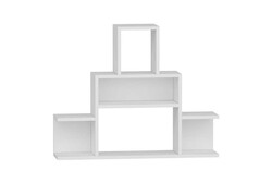 Nicci Divar Rəfi - Ağ - Modev (1)