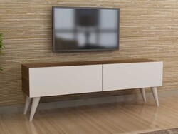 Norel Tv Stend - Cəviz/Ağ - 3