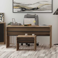 Orion Çalışma Masası - Meşə/Antrasit - Modev