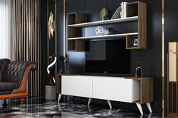 Promise Tv Stend - Cəviz/Ağ - 2
