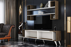 Promise Tv Stend - Cəviz/Ağ - 3