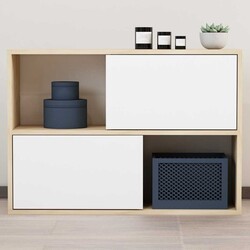 Puerta Çox Məqsədli Dolab - Ağ - Modev