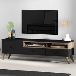 Roi Tv Stend - Cəviz/Qara - 3