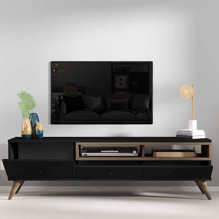 Roi Tv Stend - Cəviz/Qara - 4