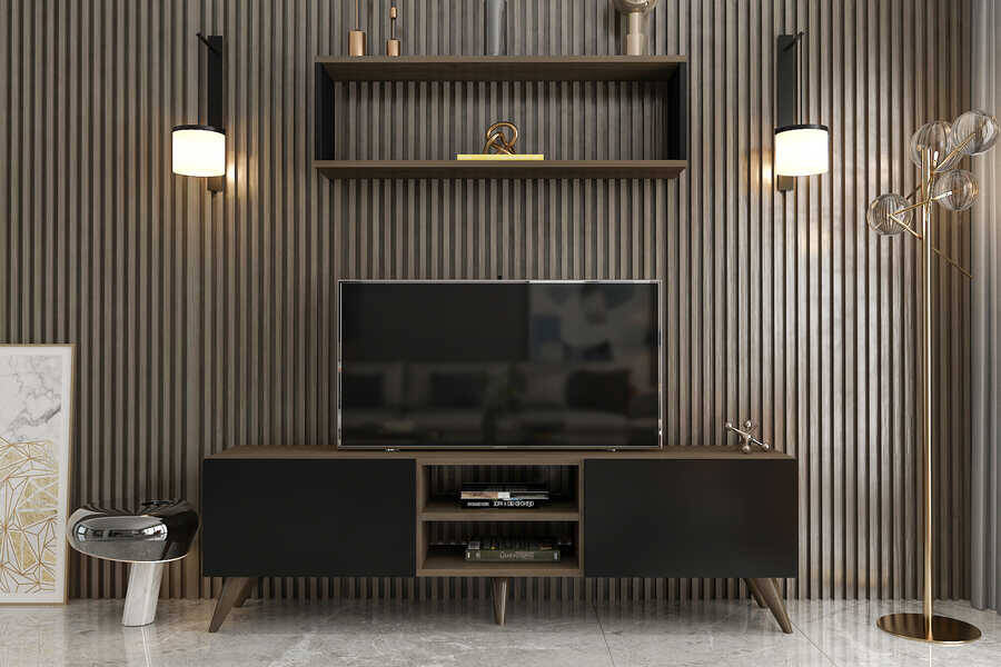 Thor Tv Stend - Cəviz/Qara - 1
