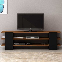 Vanessa Tv Stend - Teak - Qara - 1