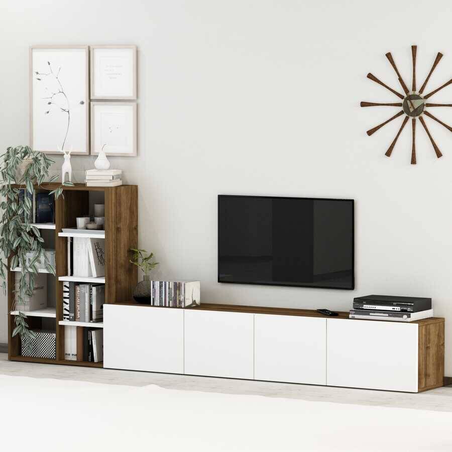 Venüs Tv Stend - Cəviz/Ağ - 3
