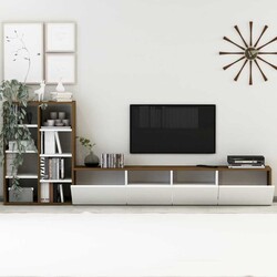 Venüs Tv Stend - Cəviz/Ağ - 4