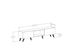 Yuna Tv Stend - Qara - 4