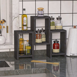 Zeus Çox Məqsədli Rəf - Antrasit - Modev