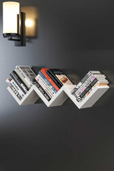 Ziggy Divar Rəfi - Ağ - Modev