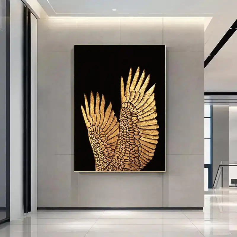 Gold Bird Wing Kətan Tablo TB1250 - 2