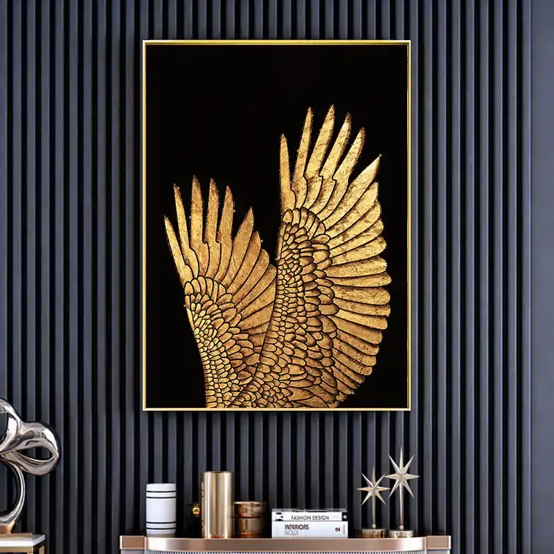 Gold Bird Wing Kətan Tablo TB1250 - 1