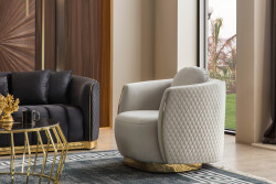 Golden Divan Dəsti 3+1 - Siyah - Eymense (1)