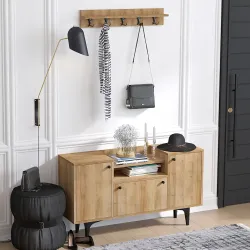 Grady Asılqanlı Ayaqqabı Dolabı - Meşə - Decoroom Collection (1)