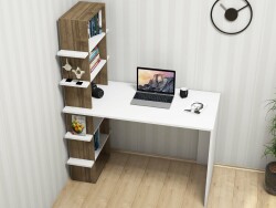 Grain Çalışma Masası - Ağ/Cəviz - Modev (1)