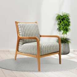 Griza Monza Natural Ahşap - Zemhome