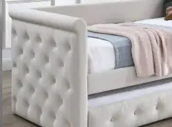 Bozze İki Nəfərlik Çarpayı - Bej - Decore Mobilya (1)